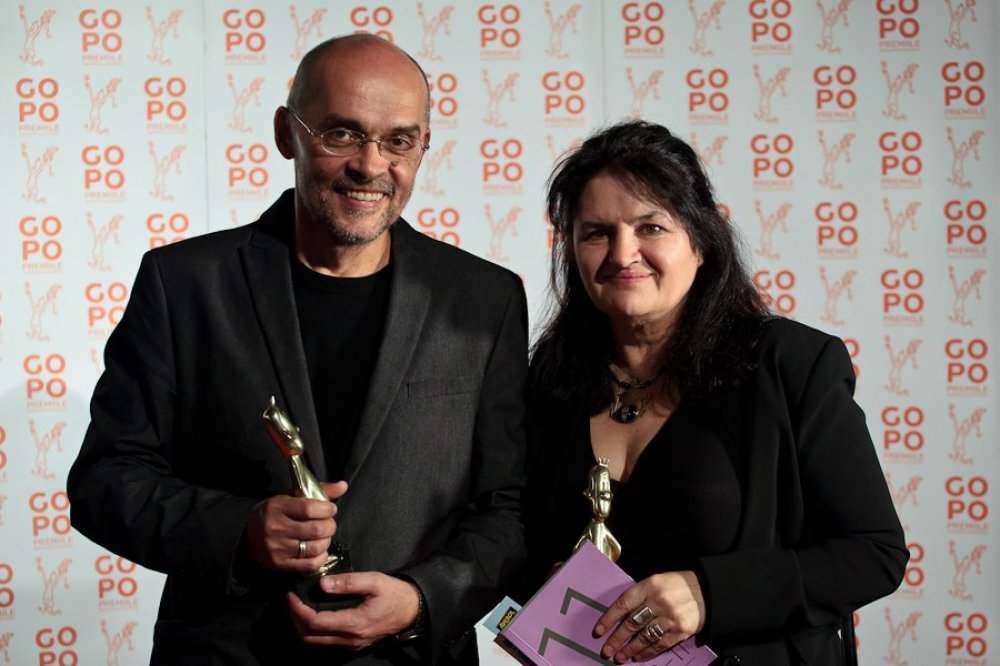 Cristian Niculescu şi Viorica Petrovici, la premiile Gopo 2011 foto: Adi Marineci